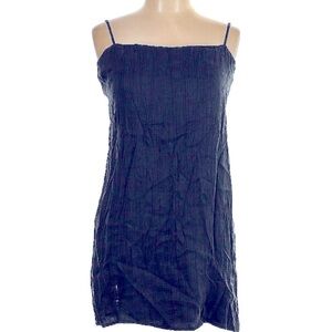 Zara Black Mini Slip Dress